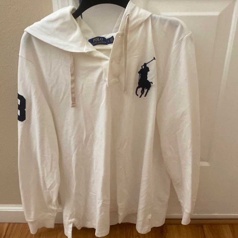 Polo hooded light sweater